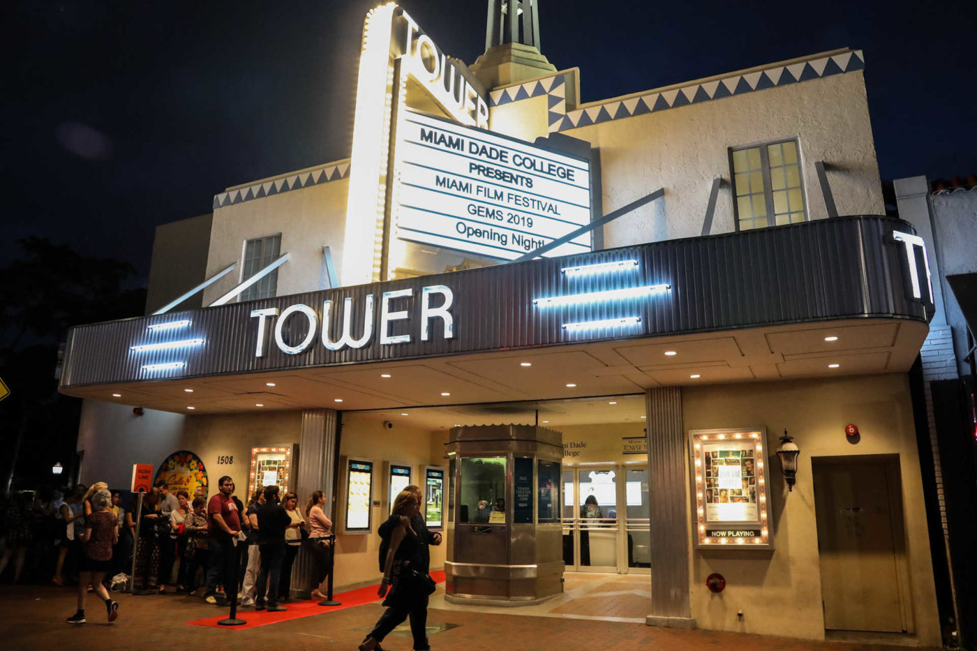 Miami International Film Festival opening at Tower Theater, October 10, 2019