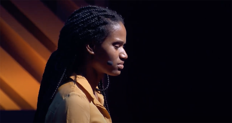 Screenshot of Theater performance by Journee Brown