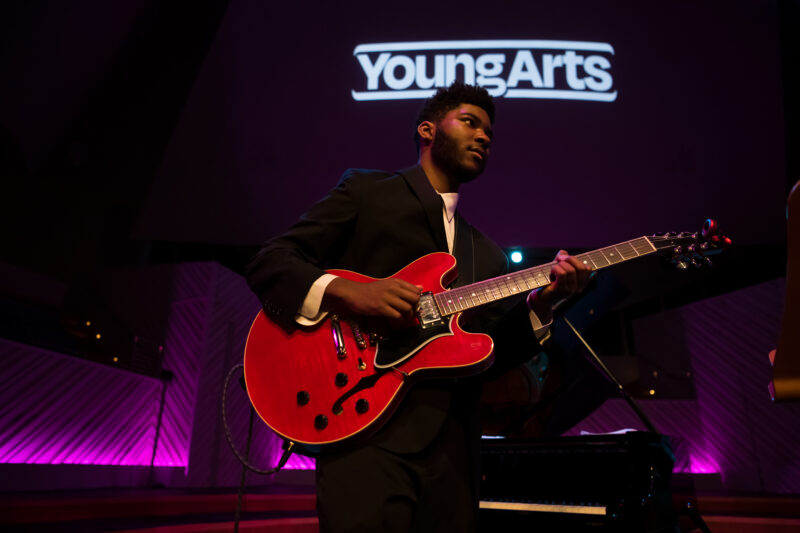 2023 YoungArts winner in Jazz Mason Bryant. Photo by Jason Koerner.