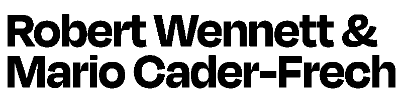 Robert Wennett & Mario Cader-Frech